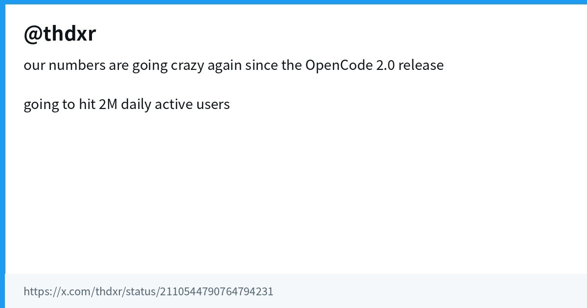 OpenCode 日活