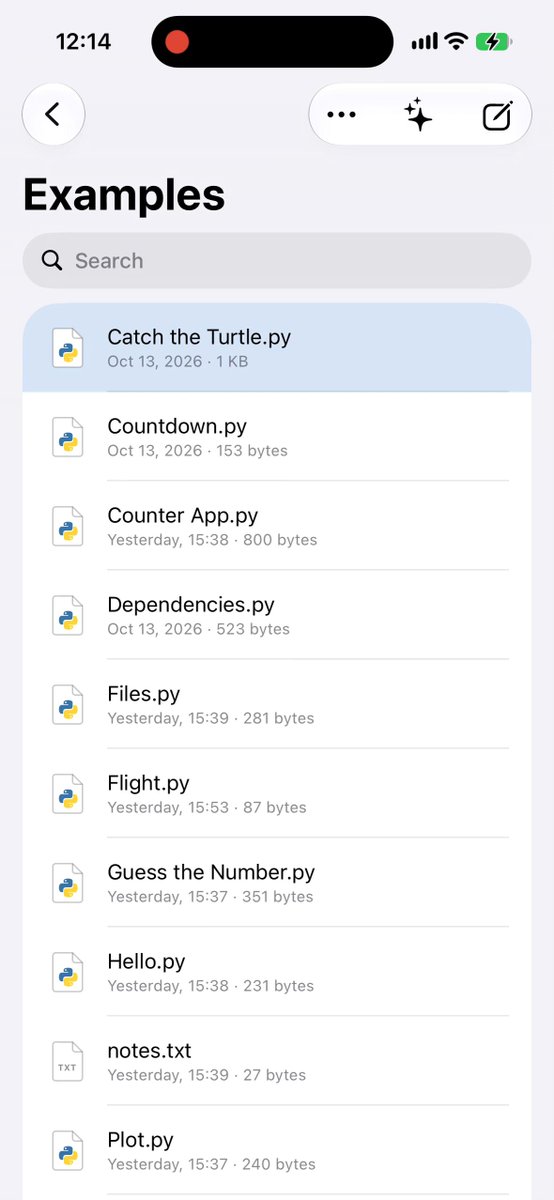 mitsuhiko 的 iOS Python IDE
