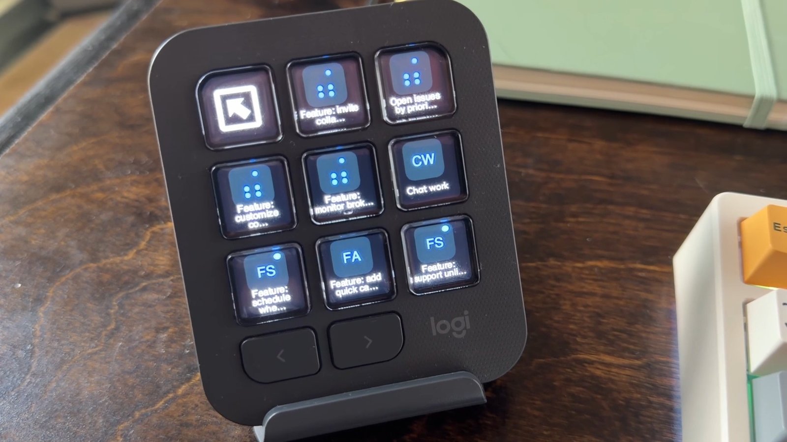 Logitech MX Keypad × GitHub Copilot
