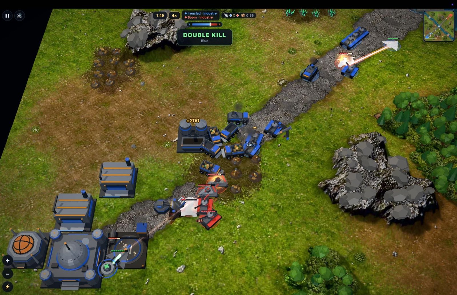 simonw 的 Battle Drones 游戏画面