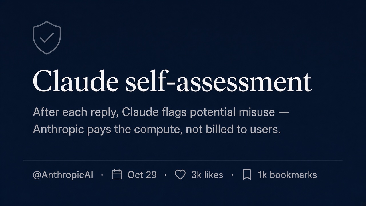 Anthropic Claude self-assessment